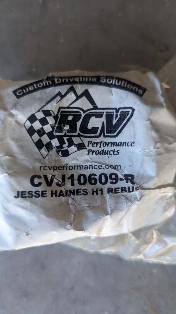 RCV D10609 / CVJ3899M Rebuild